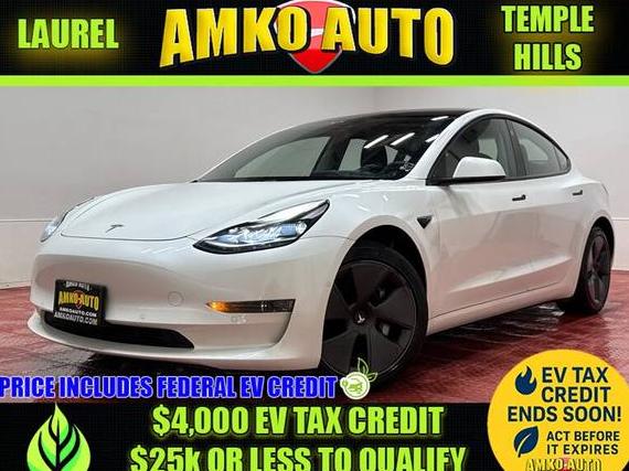 TESLA MODEL 3 2021 5YJ3E1EA5MF976305 image